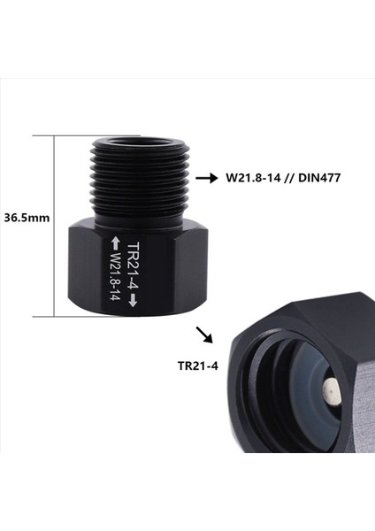 2x Co2 Silindir Adaptörü T21-4 Ila W21 8-14 Adaptör Dönüştürücü Sodastream Için Co2 Silindirine (Yurt Dışından) fırsatları