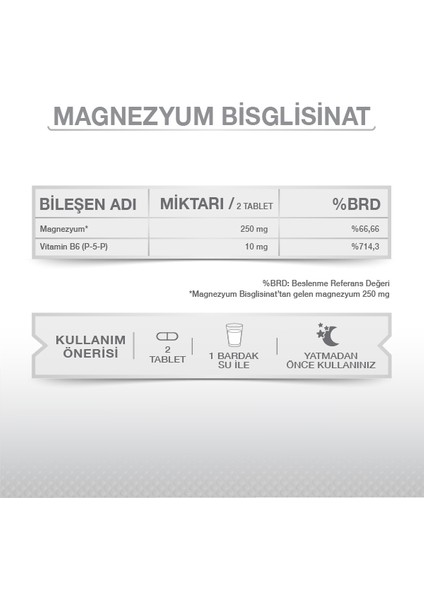 Magnesium Plus Bisglisinat 30 Tablet fırsatları