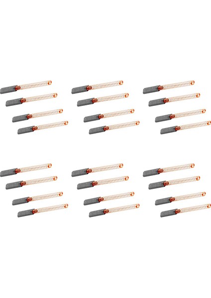 24X W10380496 Karbon Stand Motosyon Motor Fırçası Jolpool ve Mutfak Yardım Mikseri Motor Fırçası 5K5SS WHK55K (Yurt Dışından)