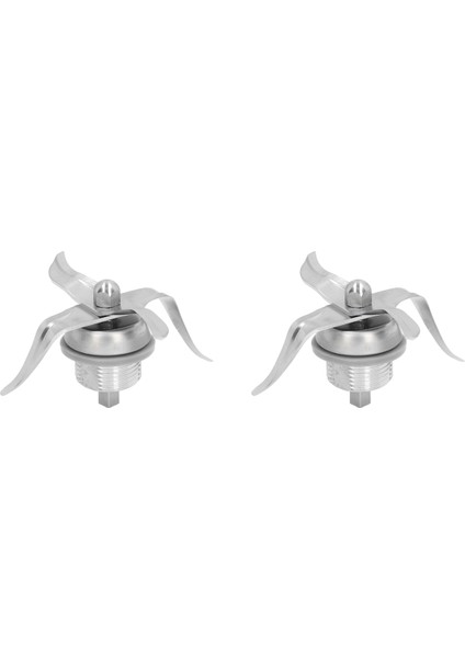 2x Meyve Sesici Bıçak Thermomix 3300 Blender Blade Gıda Sınıfı Paslanmaz Çelik (Yurt Dışından)