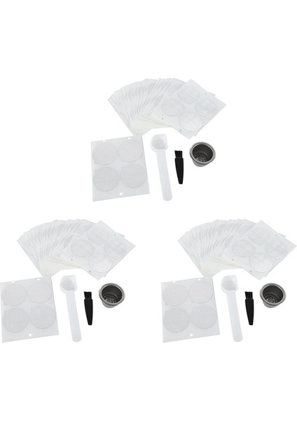 3 Pods 300 Conta Paslanmaz Çelik Doldurulabilir Nespresso Kahve Kapsülü Nespresso Makinesi Kahve Filtresi Için Yeniden Kullanılabilir (Yurt Dışından) fiyatları