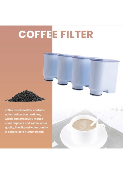 4 Paket Kahve Makineleri Philips Saeco Aquaclean CA6903 Kahve Makinesi Için Aqua Temiz Su Filtresi (Yurt Dışından) modelleri