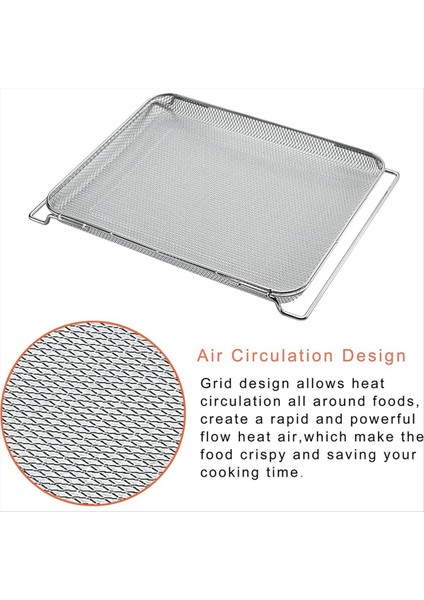 Hava Fritöz Sepeti Breville Akıllı Fırın Yedek Air Fritöz Pro 16 5X11INCH Hava Fritöz Sepeti (Yurt Dışından) fırsatları