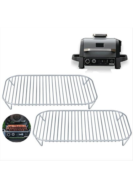 1pcs Paslanmaz Fırın Izgara Rafı Ninja Woodfire Için Hava Fritöz Sepeti OG701 OG75 7-1 Arada Hava Fritöz Net Sepetler Mutfak Aracı (Yurt Dışından) fiyatları