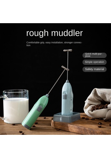 Elektrikli Mini Uygun Paslanmaz Çelik Mutfak Gadgets Kremsi Çikolata Cappuccino Elektrik Sütü Çeyrek Pembe (Yurt Dışından) fırsatları