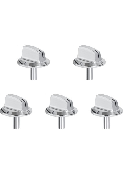 5 Pcs Yükseltme 5304525746 Uzun Soba Sobası Düğmeleri Gaz Sobası Aralığı Fırın Düğmeleri ile Uyumlu Değişiklikler (Yurt Dışından)