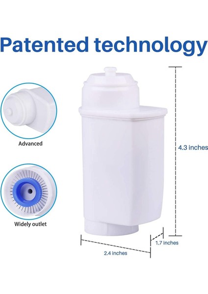 6pcs Kahve Su Filtresi Siemens Eq Serisi Siemens TZ70003 TCZ7003 TCZ7033 Için Uygun Brita Intenza Bosch Su Filtresi Için (Yurt Dışından) fiyatları