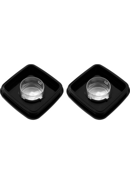 Os-Ter Blender Kavanozu Için 2x Blender Kare Kapak ve Orta Kapak 4903 Blender Square Kavanoz Kapağı Değiştirme (Yurt Dışından)