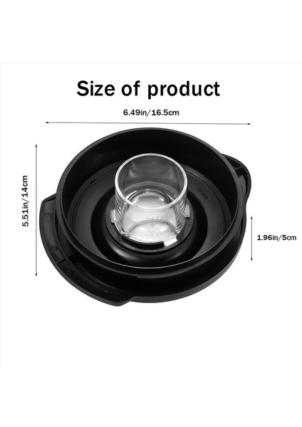 Os-Ter Blender Kavanozu Için 4x 6-Cup Cam Blender Kapak Kapağı 124461-000-000 Os-Ter Pro Karıştırıcılar Için Uygun Lid Yedek Parçaları (Yurt Dışından) fırsatları