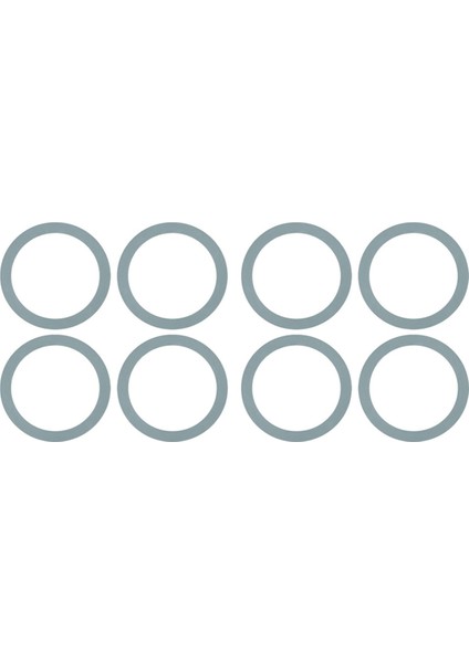 8 Pcs Blender Sızdırmazlık Halka Contaları O-Ring Conta Conta Oster ve Osterizer Blender Için Oster 4961 Için Silikon (Yurt Dışından)