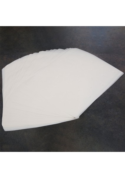 100 Pcs Air Fritöz Parşömen Astarı Ninja Foodi Grill Için 5 AG301 Çift Hava Fritöz (Yurt Dışından)