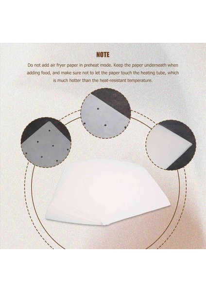 100 Pcs Air Fritöz Parşömen Astarı Ninja Foodi Grill Için 5 AG301 Çift Hava Fritöz (Yurt Dışından) indirimleri