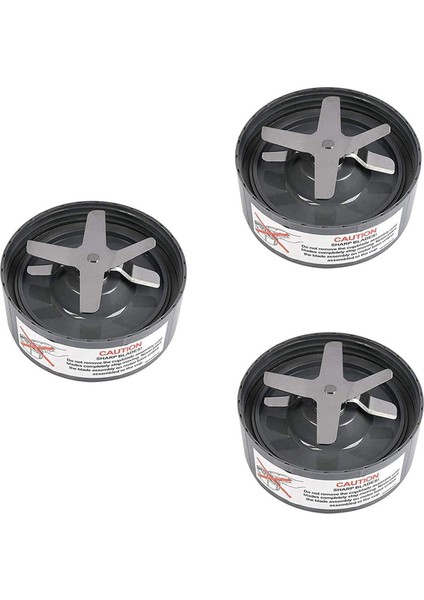 3x Extractor Blade Nutribullet 600W / Pro 900W Exptor Blade Serisi Için Nutribullet Blender Blade (Yurt Dışından)