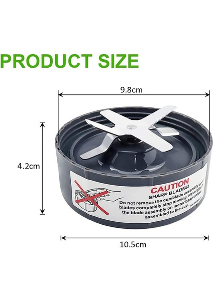 3x Extractor Blade Nutribullet 600W / Pro 900W Exptor Blade Serisi Için Nutribullet Blender Blade (Yurt Dışından) modelleri