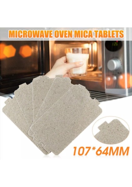 10 Adet Kalınlaştırılmış Dalga Kılavuzu Yedek Parça Aksesuarları Kapak Mikrodalga Fırın Kapağı Tabakası Evrensel Onarma Mika Plaka (Yurt Dışından) fırsatları