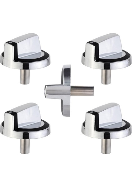 W10284885 Soba Kontrol Düğmesi ile Uyumlu Whirlpool Menzili Fırın Brülörü Yedekler Bölüm WPW10284885 (5 Paket) (Yurt Dışından)