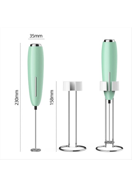 Kahve Çeyrek Elektrikli Süt Çırpısı Elde Taşınan Köpük Makinesi - Elektrikli Süt Çeyiz Elde Taşınan Yumurta Çırpıcı Stand -A (Yurt Dışından) indirimleri