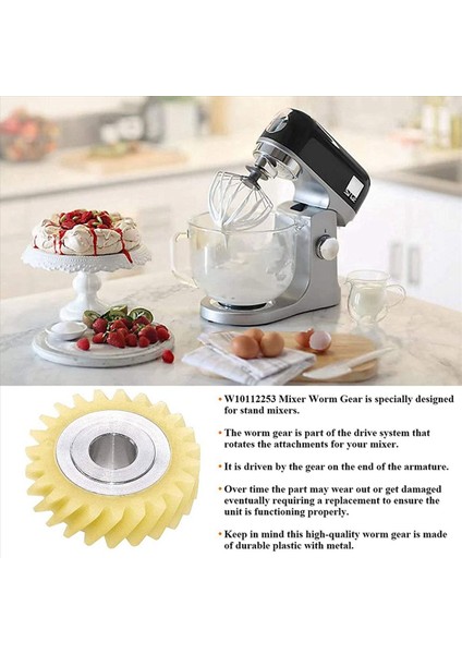 12PCS W10112253 Mikser Solucan Dişli Değiştirme Parçası Kitchenaid Mikserler Için Tam Uyum Whirlpool &amp Kitchenaid Mikserler Için (Yurt Dışından) indirimleri