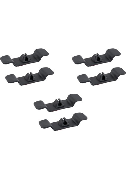 6 Paket Kordon Organizatörü Aletler Kordon Sargısı Mutfak Mikser Kablo Sarma Tel Depolama Eki Siyah (Yurt Dışından)