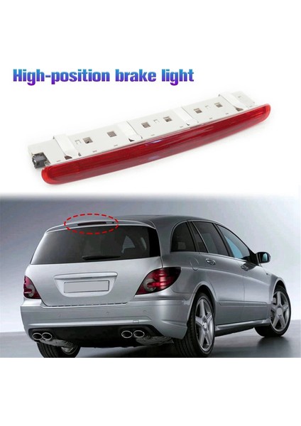 Araba Yüksek Monte Fren Işığı Arka Üçüncü Fren Işığı 2518200156 A2518200156 Mercedes-Benz R/gl-Sınıfı X164 V251 (Yurt Dışından) modelleri