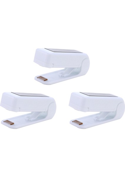 3x Seal Eniyer Plastik Paket Depolama Çantası Mini Sızdırmazlık Makinesi Kullanışlı Çıkartma ve Contalar Beyaz (Yurt Dışından)
