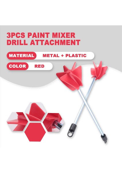 6pcs Boya Mikseri Matkap Eki Matkap Için Boya Mikseri Matkap Için Boya Karıştırıcı Çoğu Matkap Için Matkap Boya Mikseri (Yurt Dışından) indirimleri