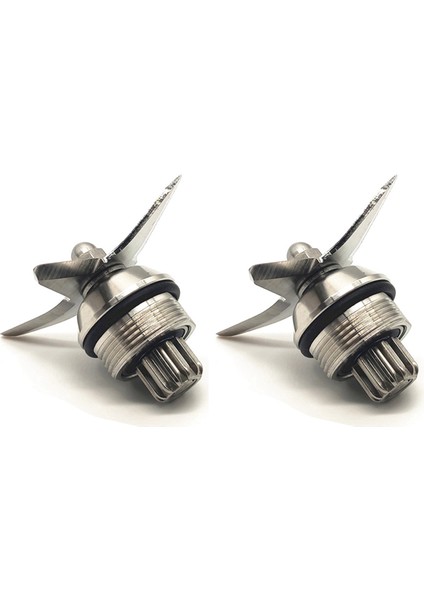 2x Blender Blade Paslanmaz Çelik 4 Yaprağı Islak Bıçak Montajı Yedek Parçalar Vitamix Buz Için Uygun (Yurt Dışından)