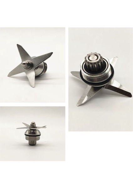 2x Blender Blade Paslanmaz Çelik 4 Yaprağı Islak Bıçak Montajı Yedek Parçalar Vitamix Buz Için Uygun (Yurt Dışından) indirimleri