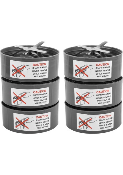 Nutribullet 600W/ 900W Modeller Için 6 Adet Yedek Çıkarıcı Bıçağı Yedek Parçalar Bıçağı (Yurt Dışından)