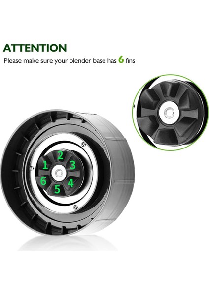 2x Blender Yedek Parçalar Nutribullet Blender Için Çapraz Bıçağı 600W/900W Extractor Yedek Bıçağı (Yurt Dışından) fiyatları
