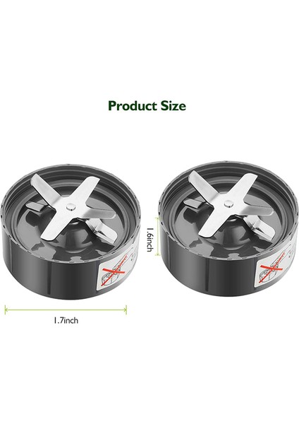2x Blender Yedek Parçalar Nutribullet Blender Için Çapraz Bıçağı 600W/900W Extractor Yedek Bıçağı (Yurt Dışından) modelleri