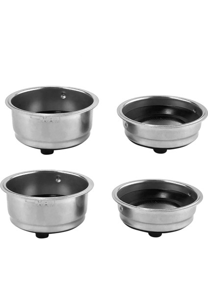 Dost Çıkarılabilir Paslanmaz Çelik Kahve Filtre Sepet Süzgeç Kahve Makinesi Aksesuarları Ev Ofisi (4 Paket) (Yurt Dışından)