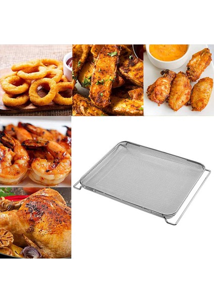 Ninja Foodi Için 2x Yedek Hava Fry Sepet DT251 DT201 DT200 Hava Fritöz Fırını Paslanmaz Çelik Hava Friyeri Fırın (Yurt Dışından) fiyatları