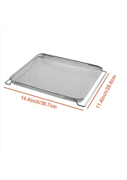 Ninja Foodi Için 2x Yedek Hava Fry Sepet DT251 DT201 DT200 Hava Fritöz Fırını Paslanmaz Çelik Hava Friyeri Fırın (Yurt Dışından) fırsatları