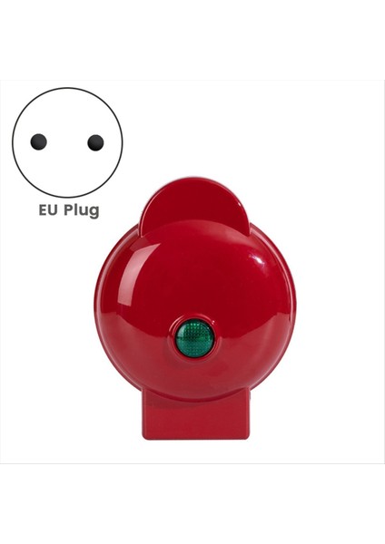 Elektriksiz 4 5 Inç Mini Waffle Yapımcısı Kompakt Tasarım Sandviç Yumurta Temizlenmesi Kolay Kırmızı Ab Fişi (Yurt Dışından) indirimleri