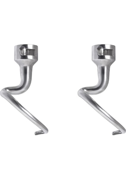Kitchenaid Için 2x Spiral Hamur Kancası 4 5-5 Quart Tilt-Head Stand Mixer Mutfakaid Bağlantısı Için Hamur Kancası Değiştirme (Yurt Dışından)