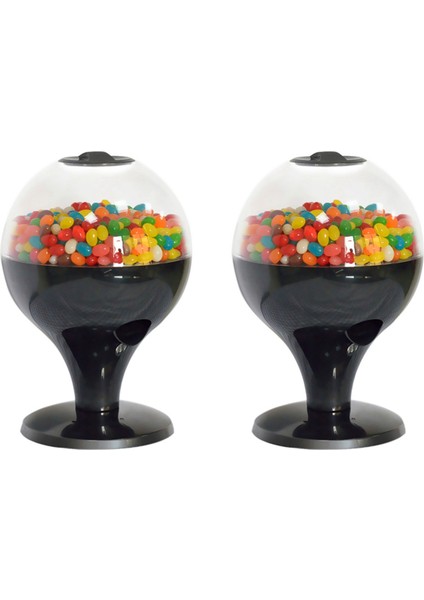 2x Düğün Şeker Dispenser Otomatik Sensör Abs Vintage Gumball Mini Bubble Sakız Şeker Makinesi Çocuklar Güzel (Yurt Dışından)