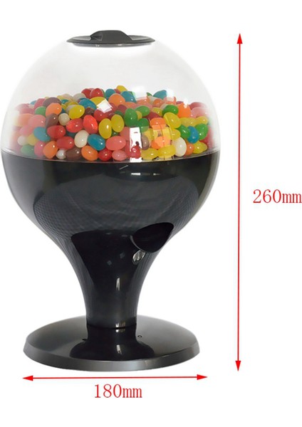 2x Düğün Şeker Dispenser Otomatik Sensör Abs Vintage Gumball Mini Bubble Sakız Şeker Makinesi Çocuklar Güzel (Yurt Dışından) fırsatları