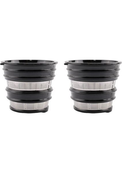 Miui Juicer Mıuı Juicer Aksesuarları Için 2x Paslanmaz Çelik Süzgeç Pomace Toplayın (Yurt Dışından)