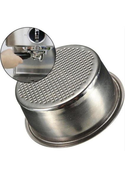 4pcs 51MM 4 Su Bardağı Filtre Yedek Filtre Sepeti Kahve Dipsiz Portafilter Delonghi EC680/EC685 Espresso (Yurt Dışından) indirimleri