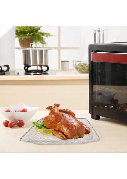 Hava Fritöz Fırın Sepeti Hava Fritöz Sepet Rafı Yıkanabilir Kirpik Rafı Çıkarılabilir Fırın Sepeti Ninja Foodi SP100 (Yurt Dışından) fiyatları