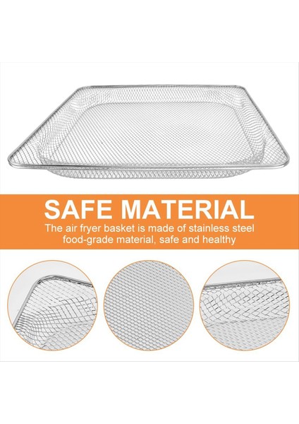 Hava Fritöz Fırın Sepeti Hava Fritöz Sepet Rafı Yıkanabilir Kirpik Rafı Çıkarılabilir Fırın Sepeti Ninja Foodi SP100 (Yurt Dışından) modelleri