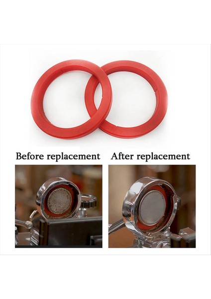 4pcs E61 Espresso Kahve Makinesi Için Groaphead Conta 8mm - Expobar E61/KEES/WEGA Için Uyumlu Kırmızı Silikon Halka (Yurt Dışından) fiyatları