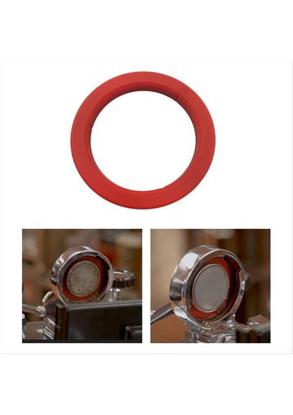 4pcs E61 Espresso Kahve Makinesi Için Groaphead Conta 8mm - Expobar E61/KEES/WEGA Için Uyumlu Kırmızı Silikon Halka (Yurt Dışından) modelleri