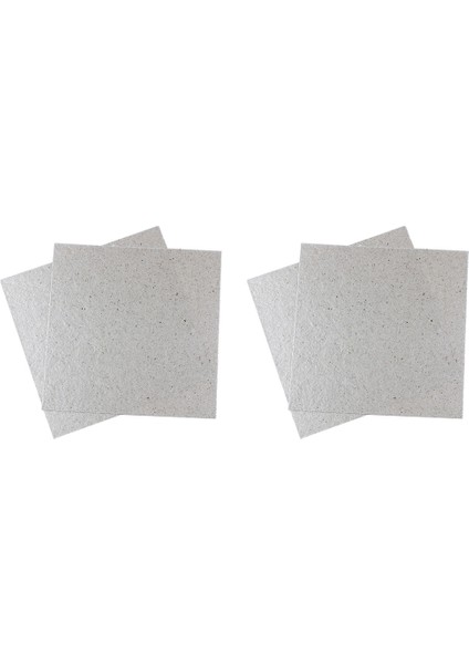 4 Adet 5 1 Inç x 5 1 Inç Mikrodalga Fırın Onarma Parçası Mika Plakalar Tabakaları (Yurt Dışından)