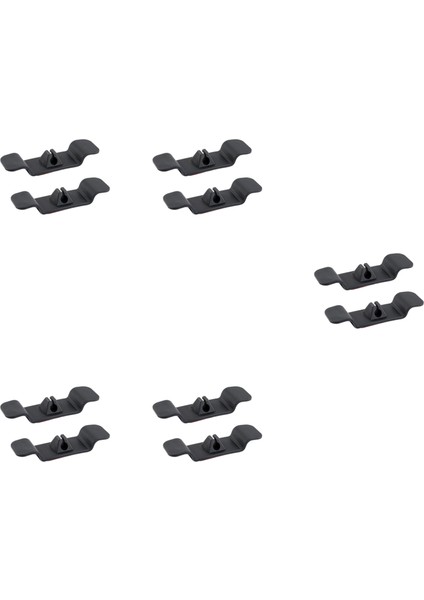 10 Paket Kordon Organizatörü Aletler Kordon Sargısı Mutfak Mikseri Kablo Sargısı Tel Depolama Eki Siyah (Yurt Dışından)