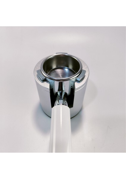 Ayarlanabilir Espresso Kahve Kurcalama Stand Barista Aracı Tamping Tutucu Raf Raf Kahve Makinesi Alet 51MM 53MM 58MM-SILVER (Yurt Dışından)