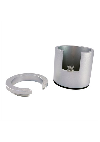 Ayarlanabilir Espresso Kahve Kurcalama Stand Barista Aracı Tamping Tutucu Raf Raf Kahve Makinesi Alet 51MM 53MM 58MM-SILVER (Yurt Dışından) fırsatları