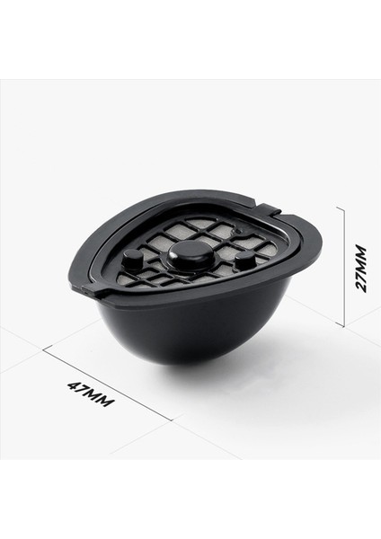 Nestle Için 2x 2in1 Kahve Kapsülü Pod 9662 62 Makine Yeniden Dolaştırılabilir Filtre Pod Yedek Kahve Kapsülü ve Tea-A (Yurt Dışından) fırsatları