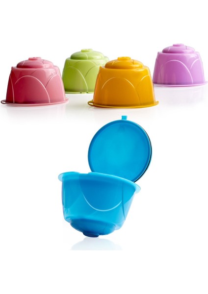 Kahve Kapsülleri Doldurulabilir Kahve Kapsülleri Pods Dolce Gusto A Için Kaşık Fırçası ile Yeniden Kullanılabilir Evrensel Kahve Filtresi A (Yurt Dışından) fırsatları